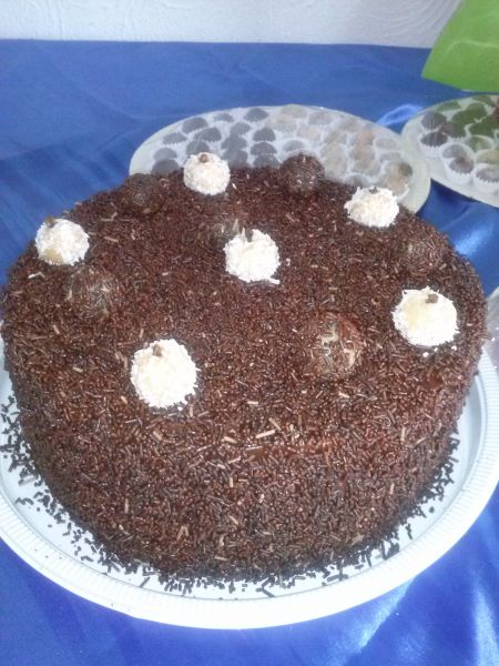 Torta Chocolate com Coco