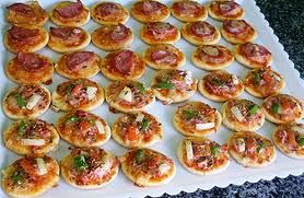 Mini Pizzas - 50 Unidades